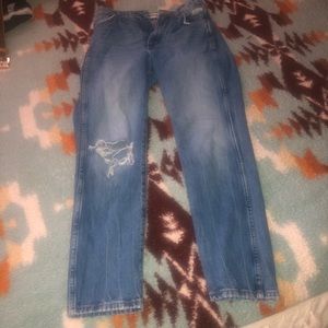 Wrangler high rise jeans
